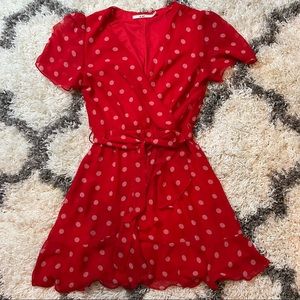 Polka dot dress by miami